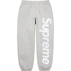 Supreme Vertical Logo Sweatpants – Grey / White