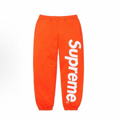 Supreme Leg Logo Sweatpants - Orange