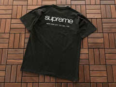 Supreme New York City Logo T-Shirt - Black