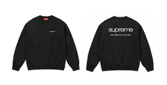 Supreme Shop Crewneck – Black