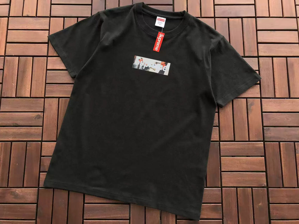 Supreme Photo Box Logo T-Shirt Black