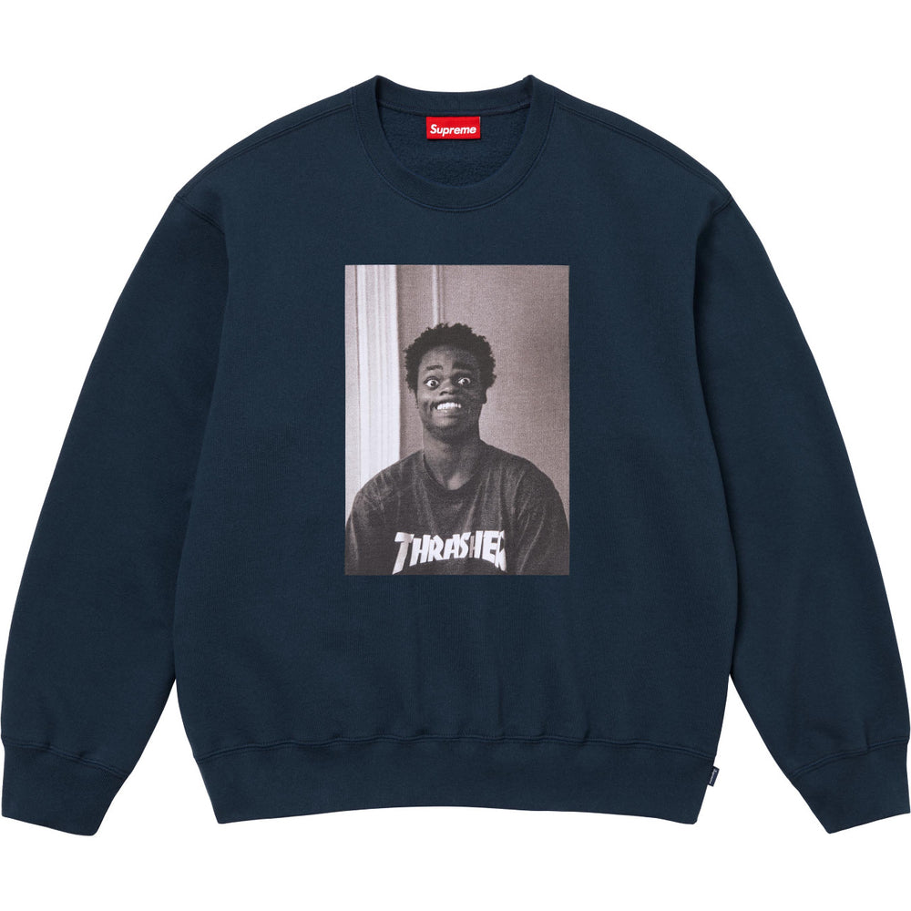 Supreme x Thrasher Photo Crewneck – Navy