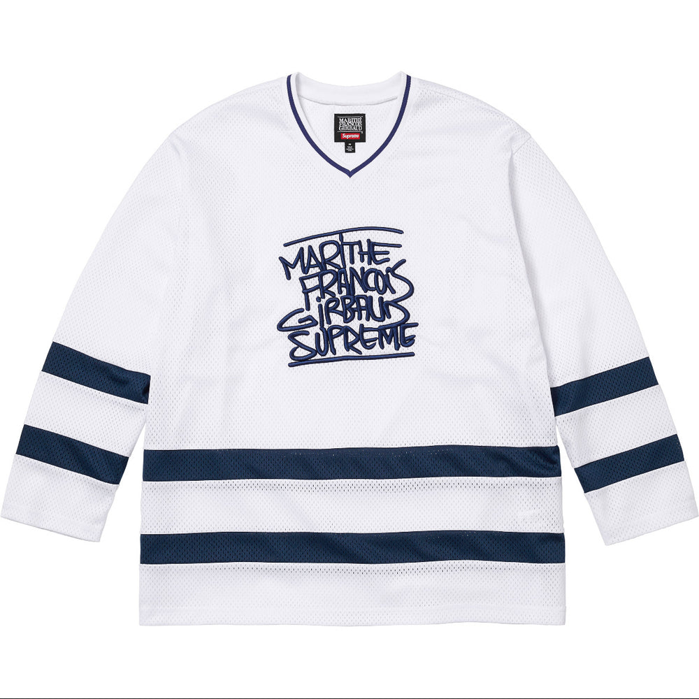 Supreme x Marithé + François Girbaud Hockey Jersey – White