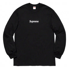 Supreme Box Logo Long Sleeve Tee - Black
