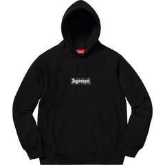 Supreme Bandana Box Logo Hooded Sweatshirt - Black
