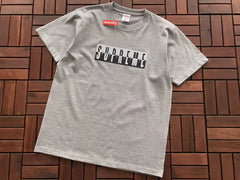 Supreme Split Box Logo T-Shirt - Heather Grey
