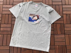 Supreme Snow White Graphic T-Shirt - Heather Grey