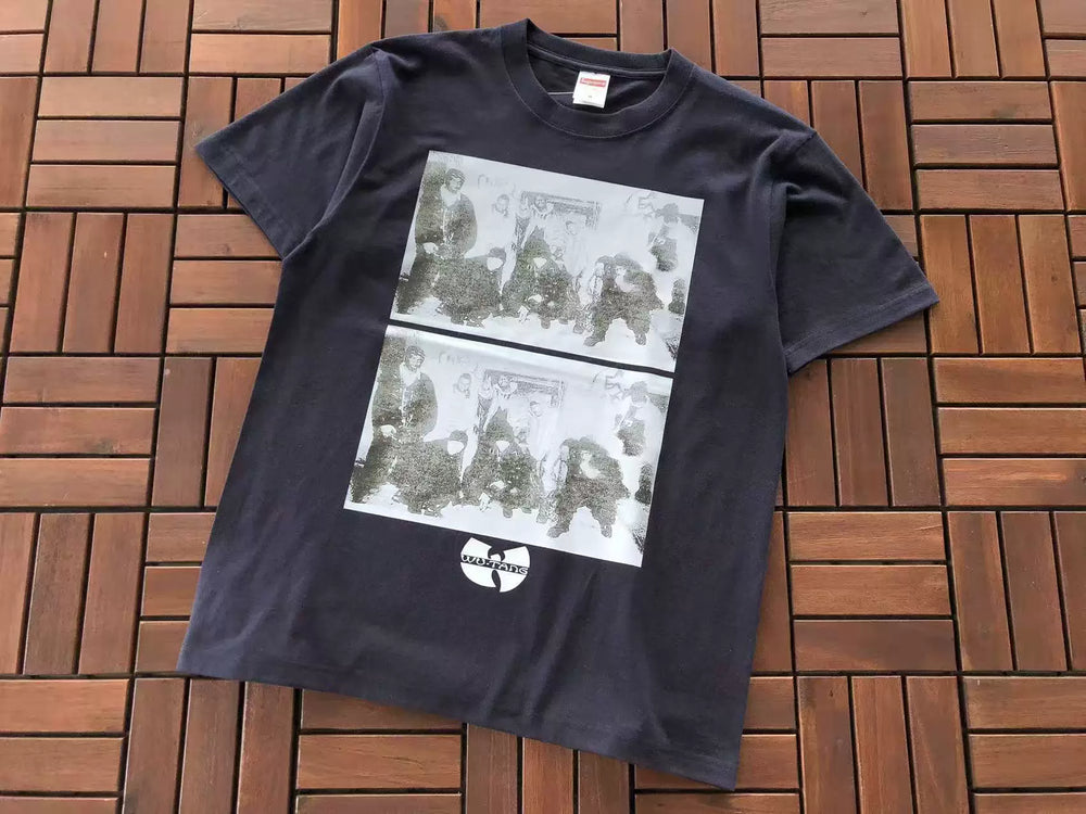 Supreme Wu-Tang Collaborative T-Shirt Navy