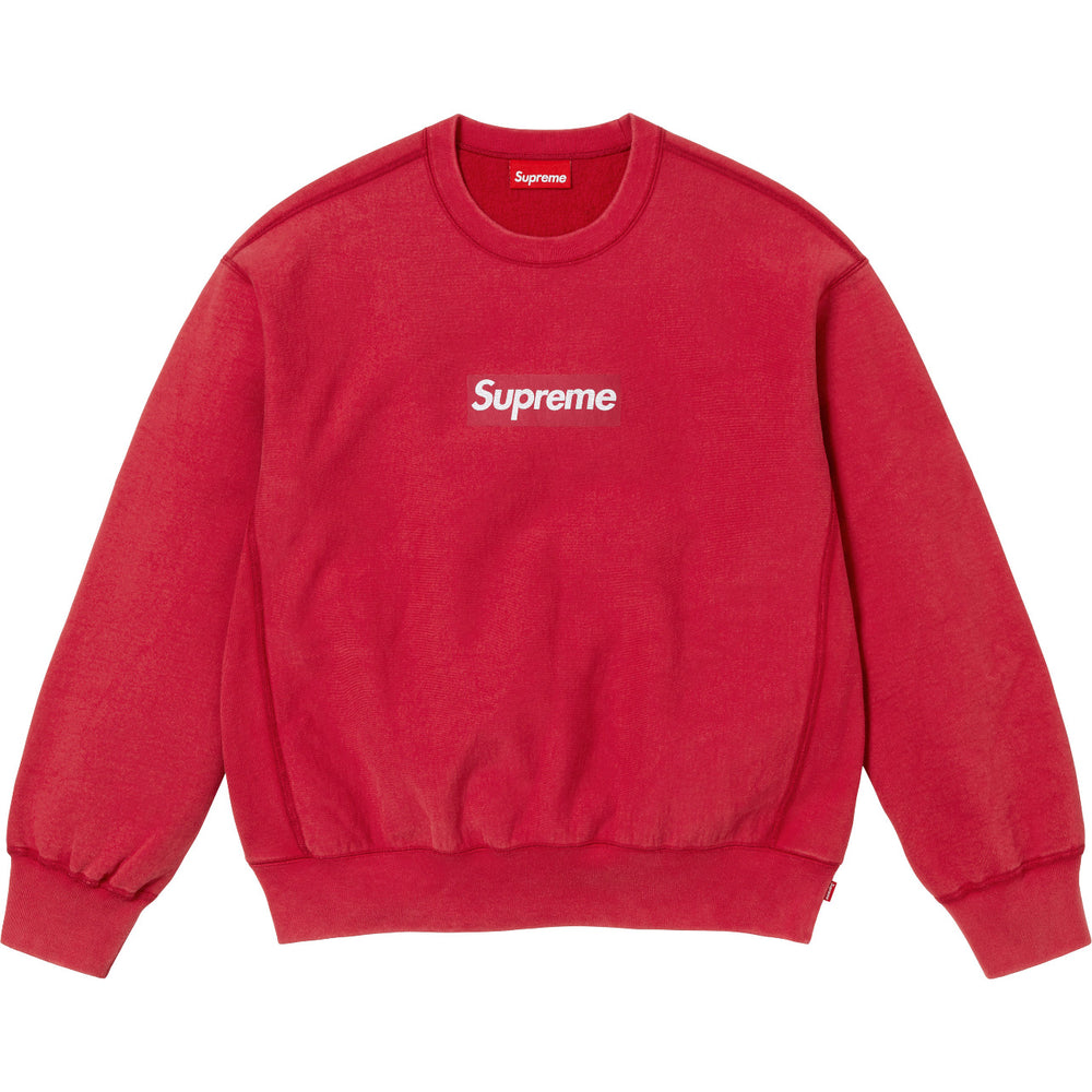 Supreme Inside Out Box Logo Crewneck – Red