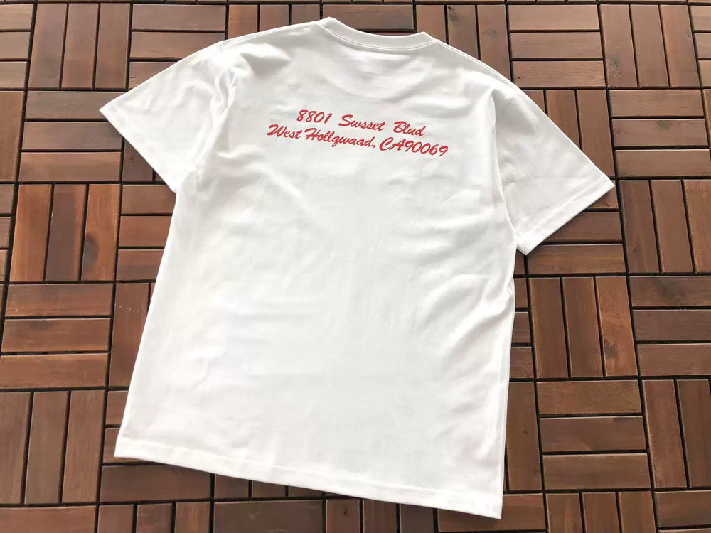 Supreme West Hollywood Address T-Shirt White