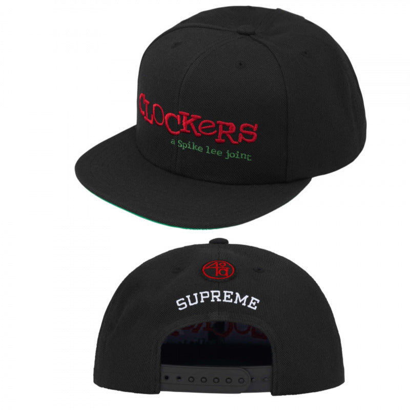 Supreme x Spike Lee Clockers Black Snapback Hat