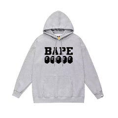 BAPE Multi APE Head Logo Pullover Hoodie