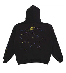 Sp5der Pink Hoodie V2 Black