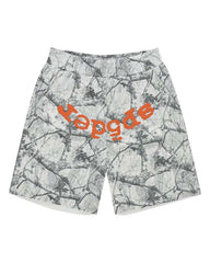 Sp5der Realtree OG Web V2 Sweat Shorts White Camo