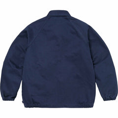 Supreme Arc Logo Navy & Red Coaches Jacket