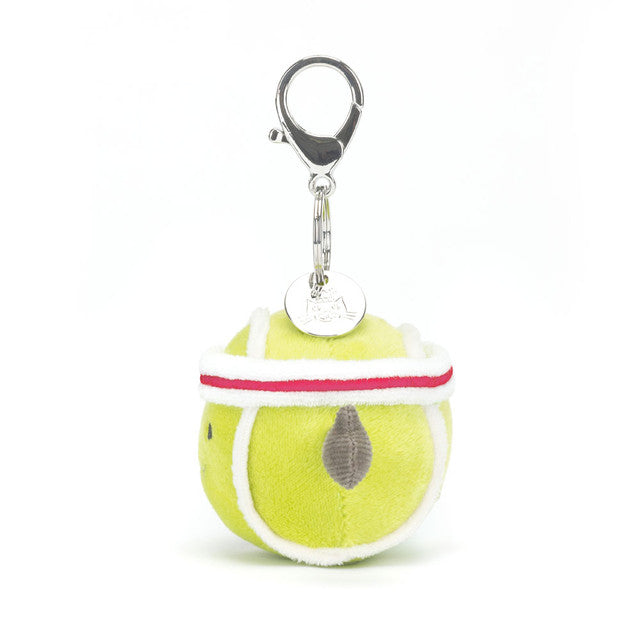 Jellycat Amuseables Sports Tennis Ball Bag Charm