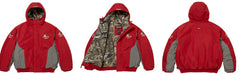 Supreme / Mossy Oak Reversible Hooded Puffer Jacket - Red