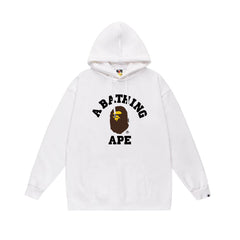 BAPE Classic College Logo Pullover Hoodie
