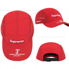 Supreme Red 3e Arrondissement Sport Cordura 5-Panel Camp Cap