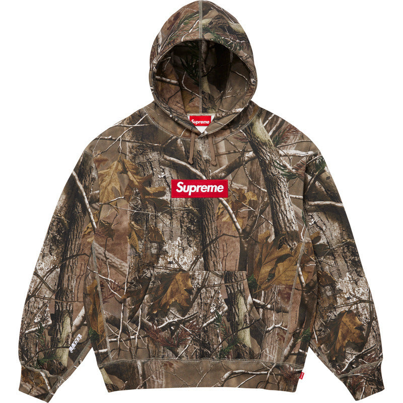 Supreme Box Logo Hooded Sweatshirt - Real Tree Camo