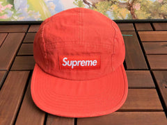 Spot Supreme 25FWCorduroyCampCap Corduroy Leather Buckle Leopard Pattern Camping Baseball Hat (101)