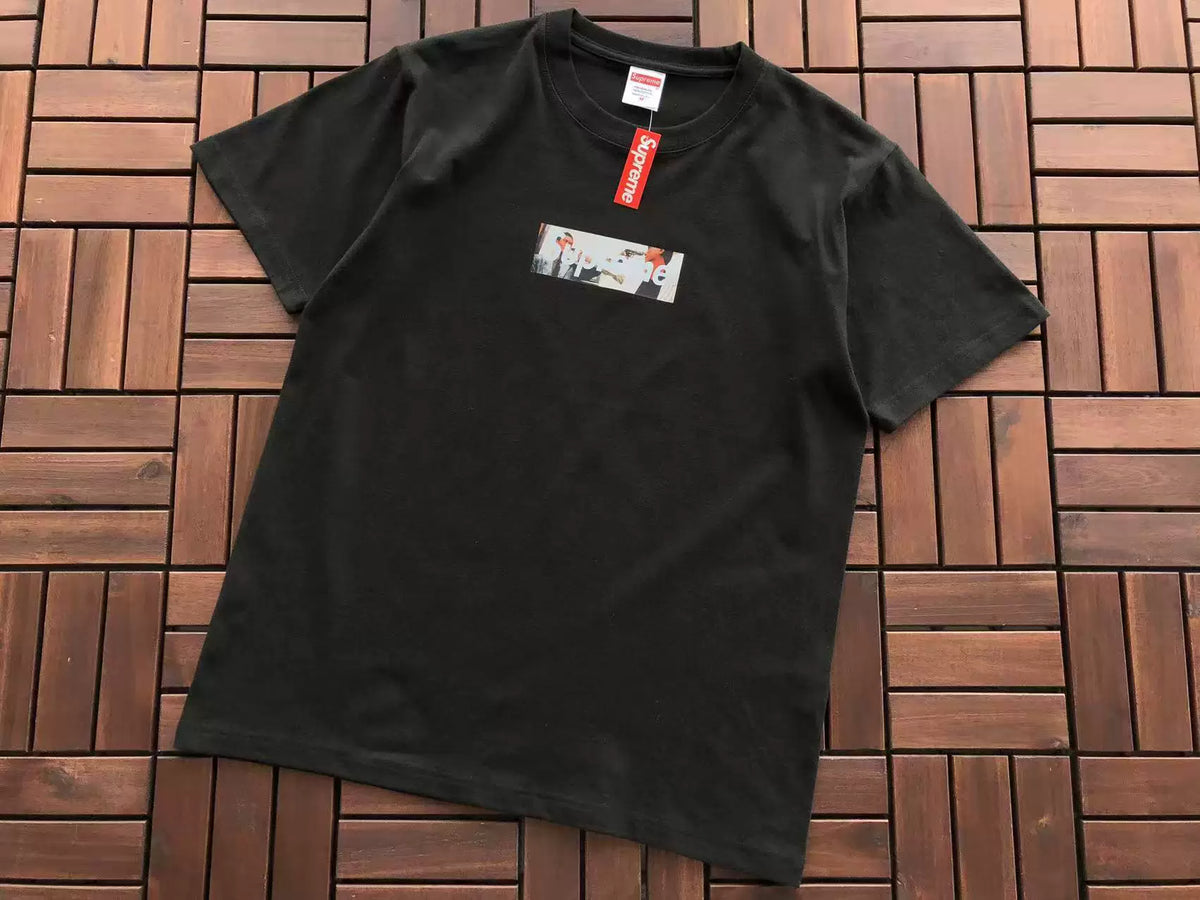 Supreme Photo Box Logo T-Shirt Black