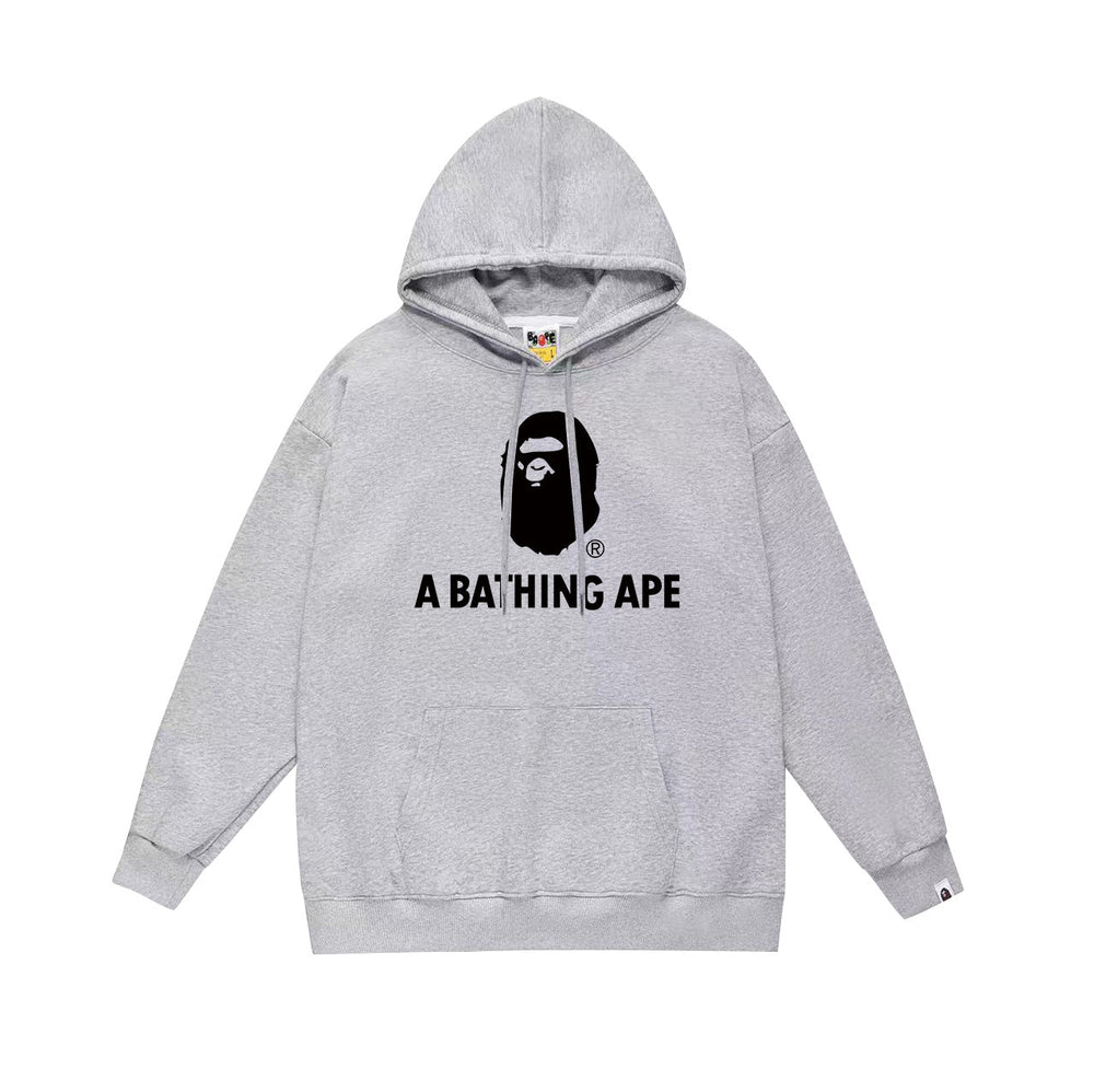BAPE White APE Head Pullover Hoodie