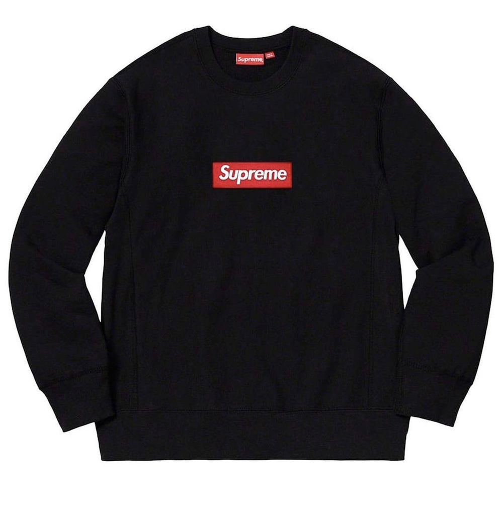 Supreme Box Logo Crewneck – Black