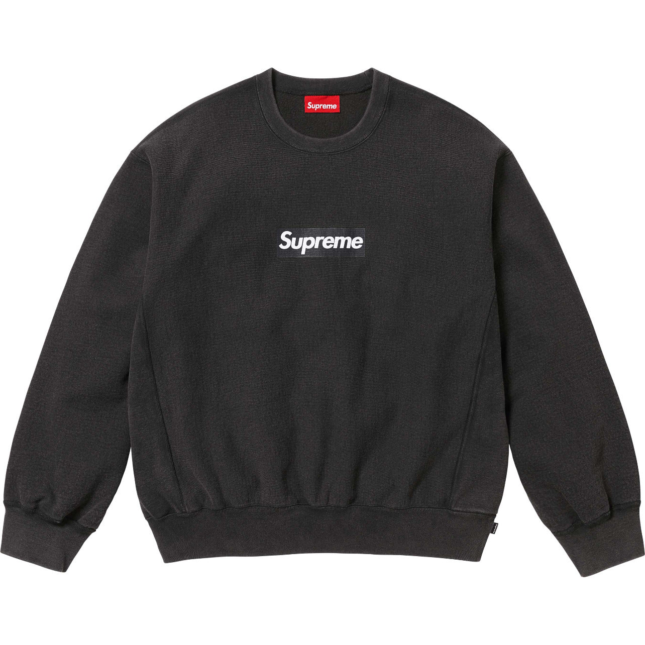Supreme Inside Out Box Logo Crewneck – Black