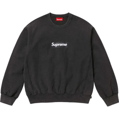 Supreme Inside Out Box Logo Crewneck – Black