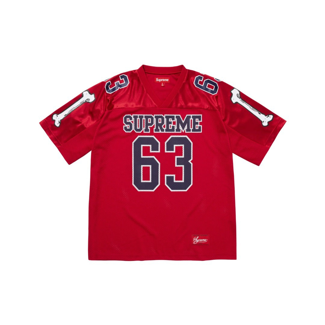 Supreme Bones Football Jersey – Red