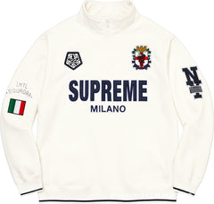 Supreme Milano Half Zip Pullover - White