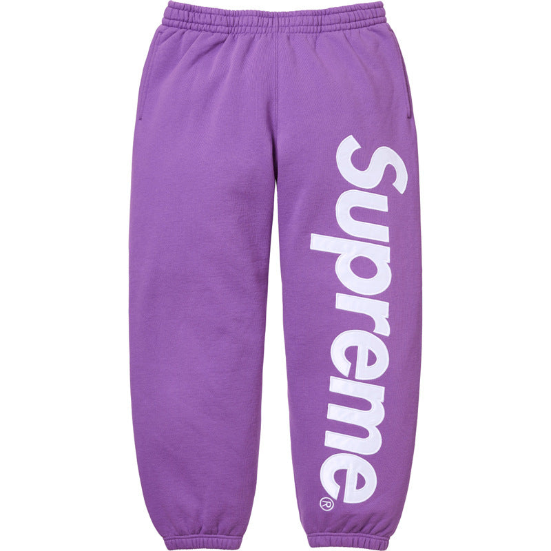 25ss Supreme Satin Apple é Hooded Sweatshirt hooded sweatshirt pants (6)