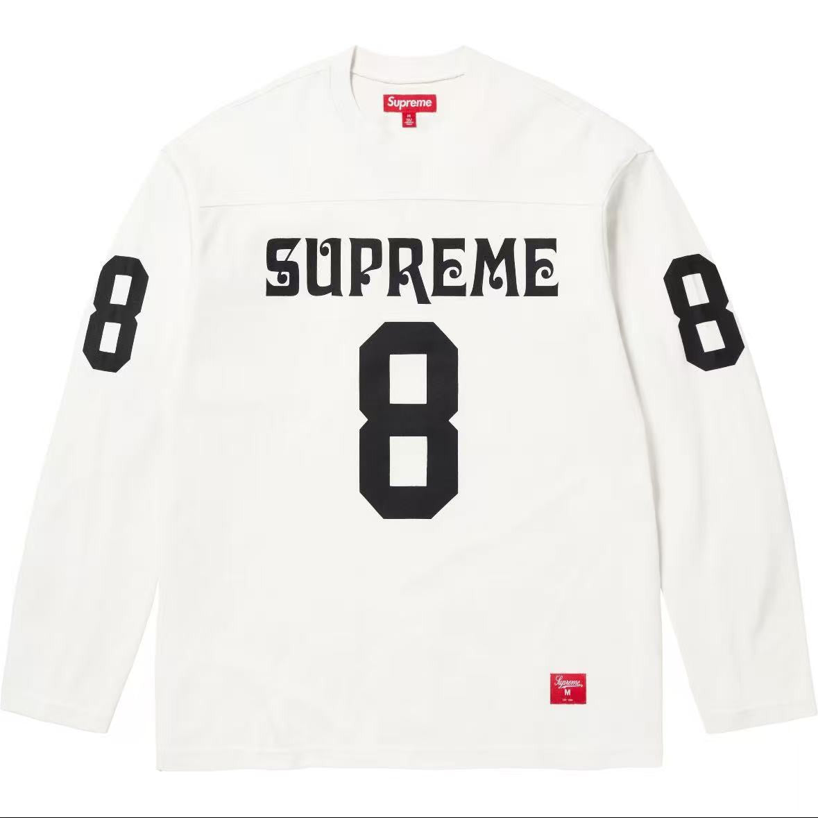 Supreme Crossover L/S Football Top – Off-White