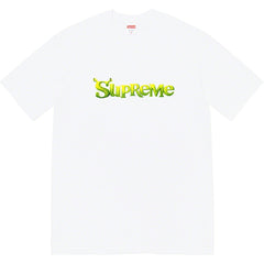 Supreme Shrek Logo Tee – White / Green