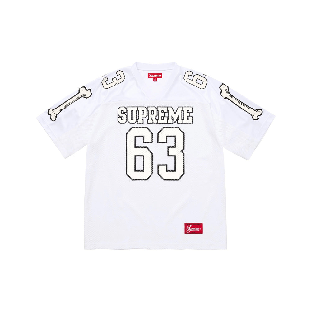 Supreme Bones Football Jersey – White