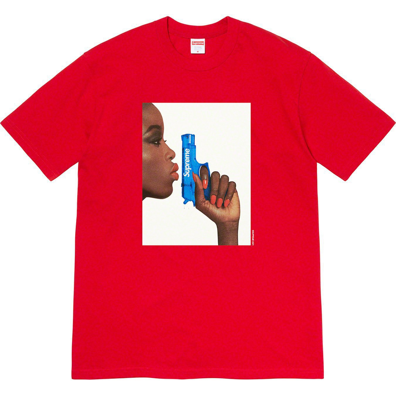 Supreme Graphic Tee – Red / Multi