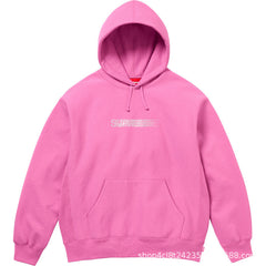 Supreme Motion Logo Hooded Sweatshirt - Pink
