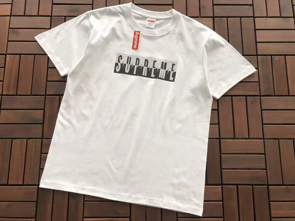 Supreme Split Box Logo T-Shirt - White