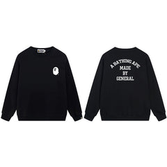 BAPE "Made By General" Logo Crewneck Sweatshirt