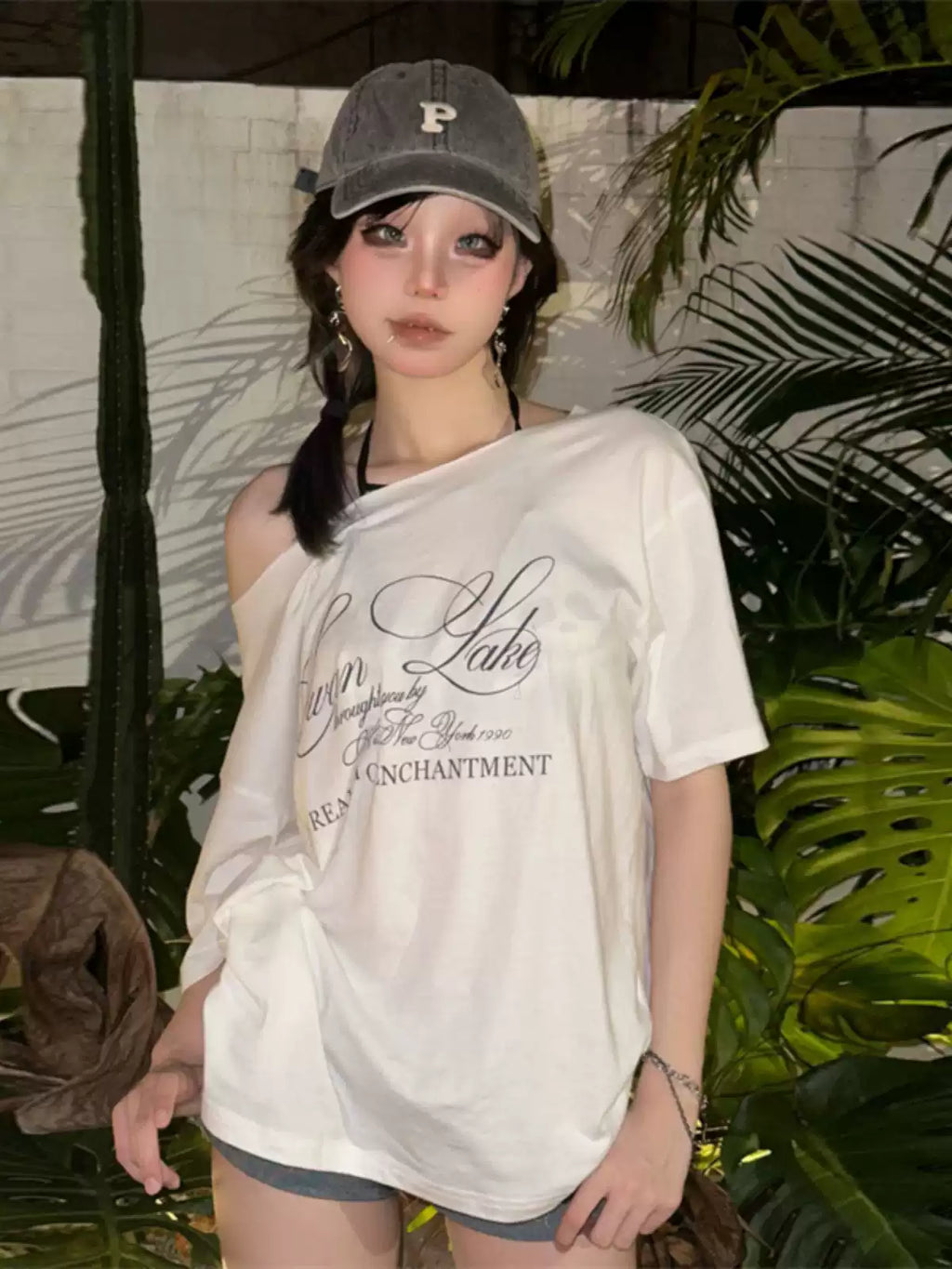 Sisjuly Sun-Kissed Vibrant Girl Oversized Casual T-Shirt