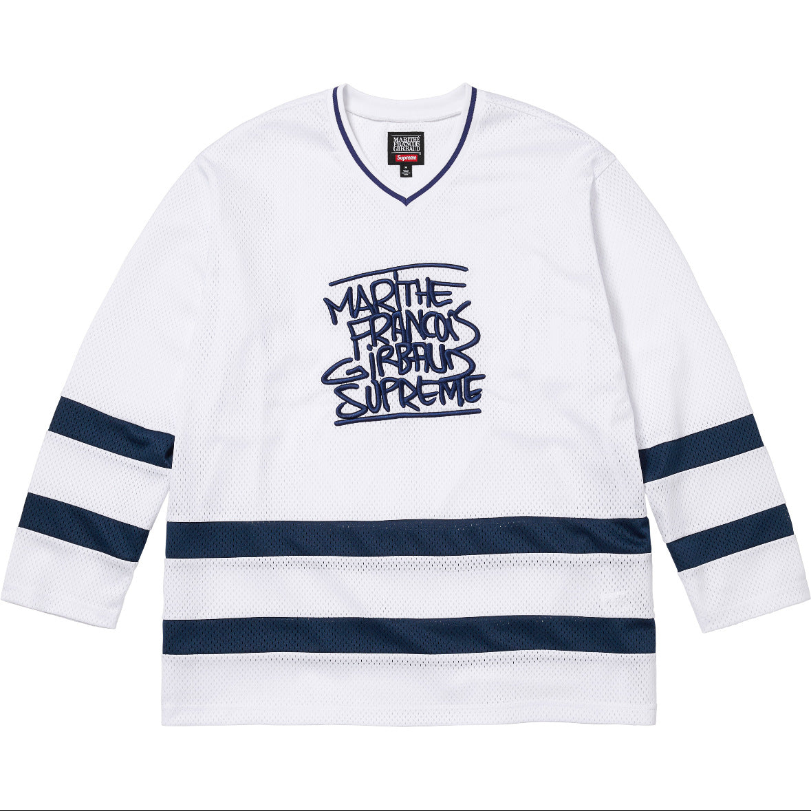 Supreme x Marithé + François Girbaud Hockey Jersey – White