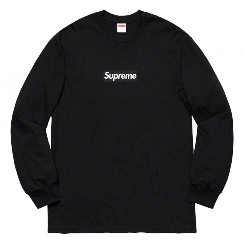 Supreme Box Logo Long Sleeve Tee - Black