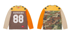 Supreme x Playboy L/S Football Top – Multicolor Camo