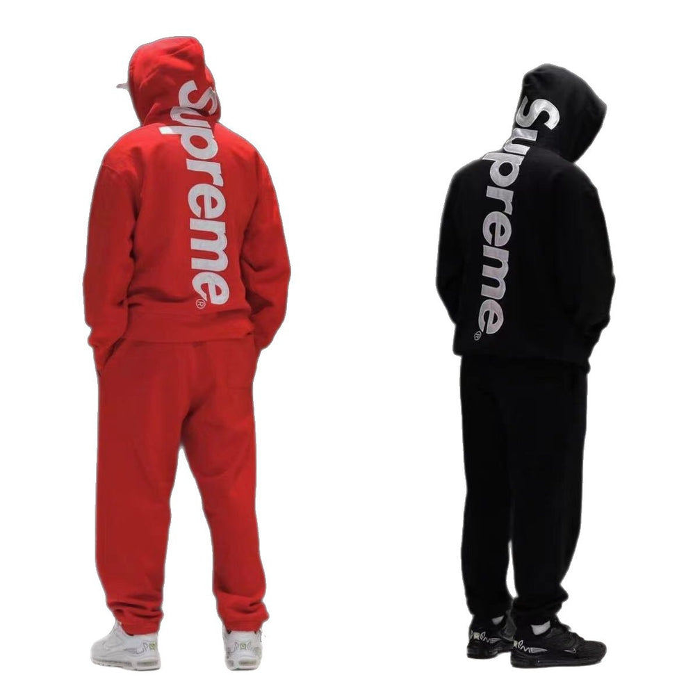 25ss Supreme Satin Apple é Hooded Sweatshirt hooded sweatshirt pants (6)