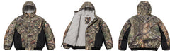 Supreme / Mossy Oak Reversible Hooded Puffer Jacket - Mossy Oak Camo / Grey