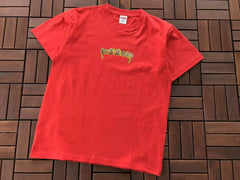 Supreme Gold Grills T-Shirt Red