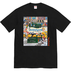 Supreme Mark Gonzales Subway Graphic Black Tee