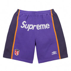 Supreme x Umbro Track Shorts - Purple / Orange