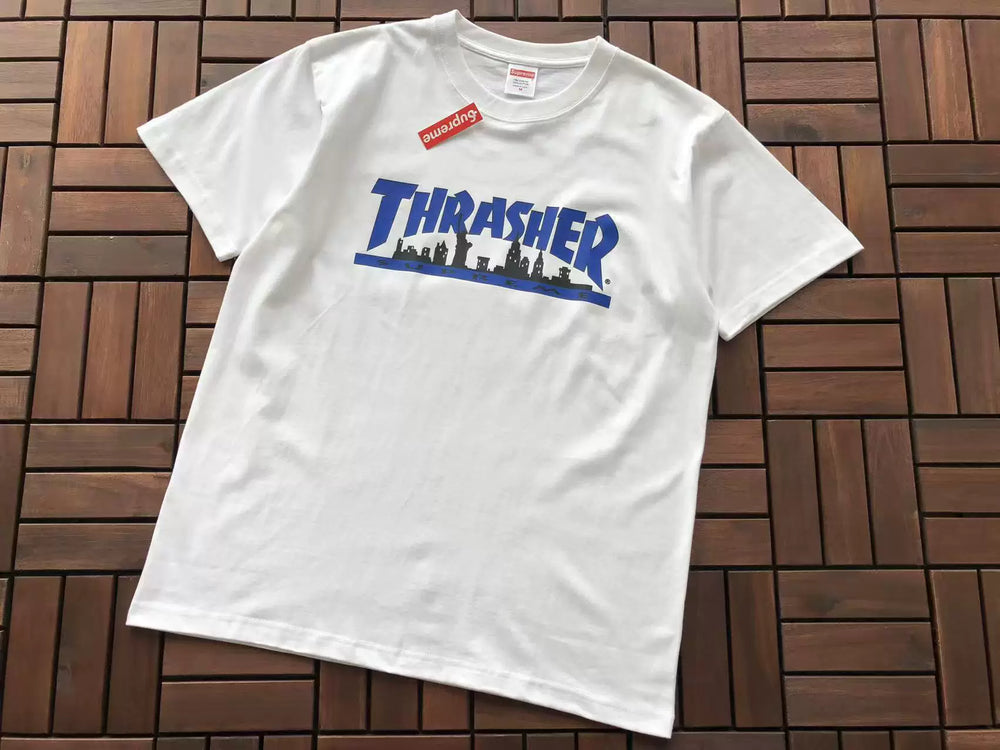 Supreme x Thrasher Skyline T-Shirt White